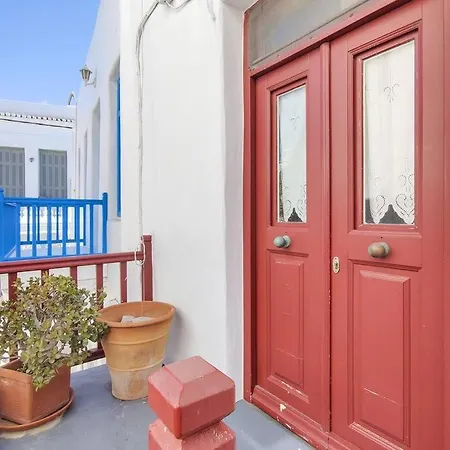 Вилла The Sunday House In The Heart Of Mykonos Town Экстерьер фото