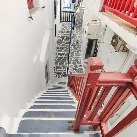 Вилла The Sunday House In The Heart Of Mykonos Town Экстерьер фото