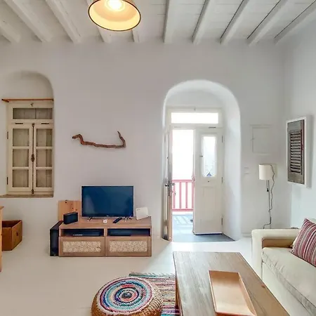 Вилла The Sunday House In The Heart Of Mykonos Town Экстерьер фото